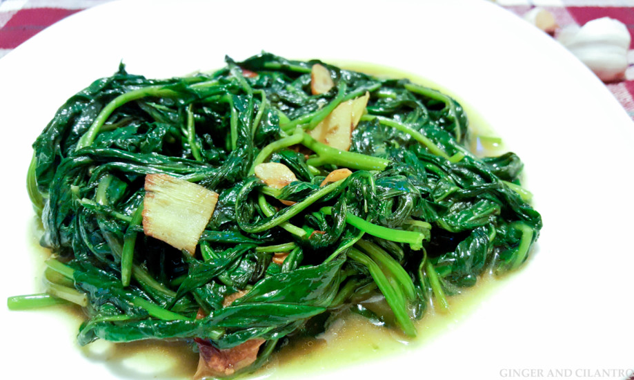 WATER SPINACH (ipomoea aquatica Forsk.)